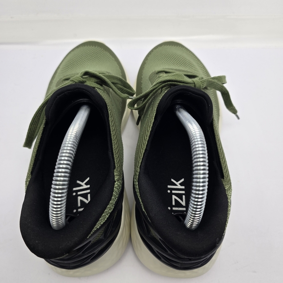 Kizik Mens Athens Size 8 Woman’s 9.5 Olive Green Hands Free Sneakers - Picture 5 of 14